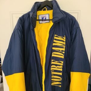 Notre Dame Logo 7 puffer jacket